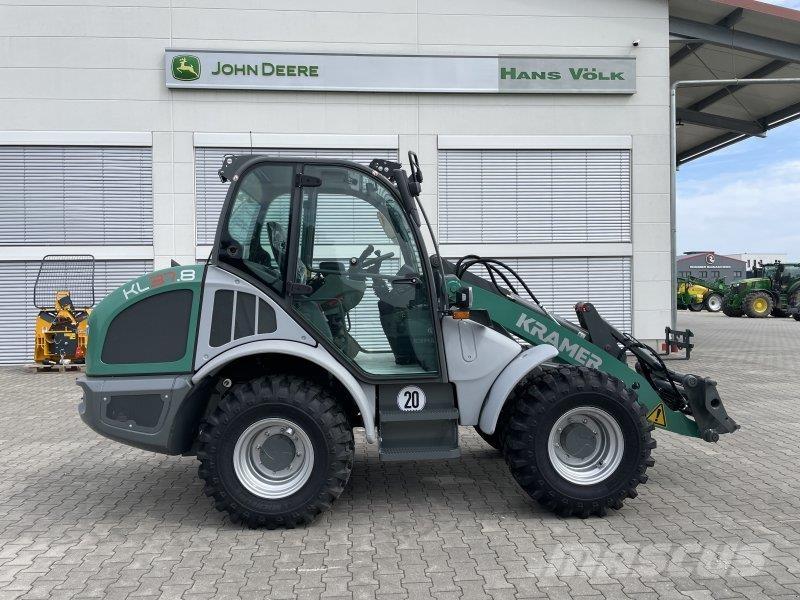 Kramer KL 37.8 프론트 로더 및 굴착기