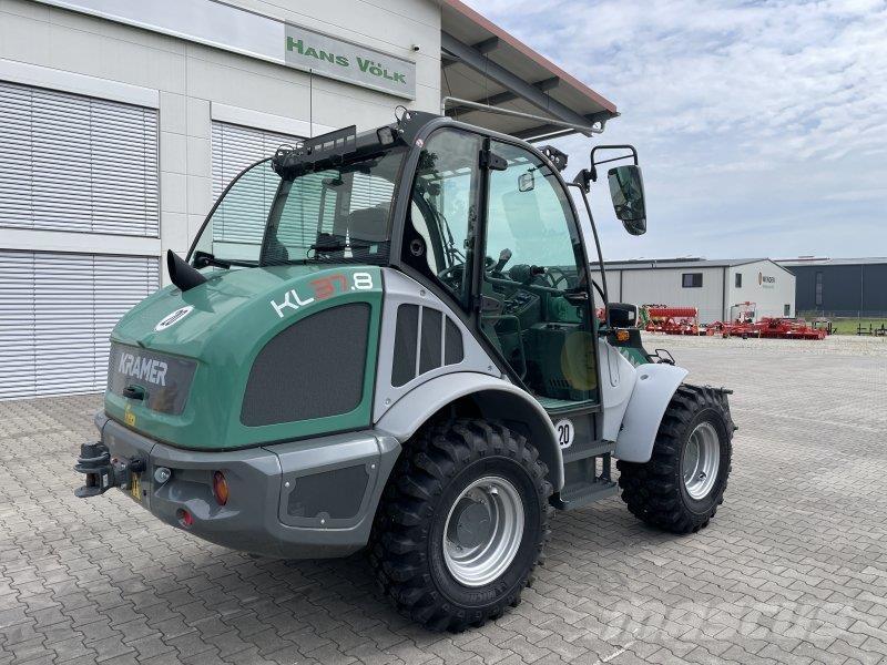 Kramer KL 37.8 프론트 로더 및 굴착기