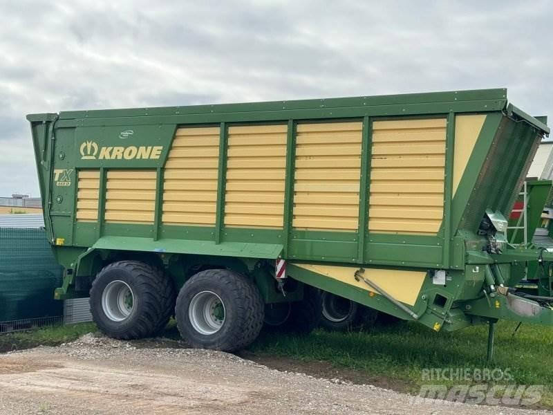 Krone TX 460 D 자동 적재 트레일러
