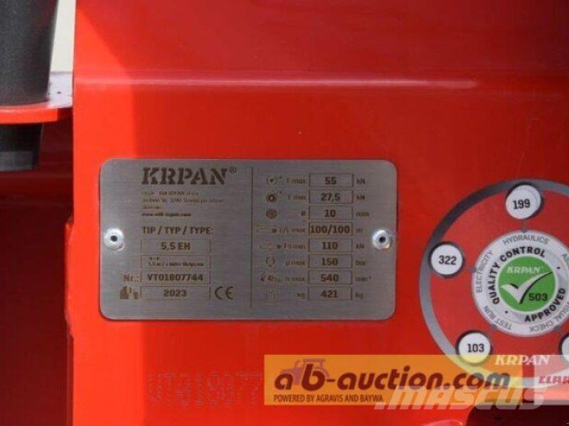 Krpan 5,5 EH 원목 포워더