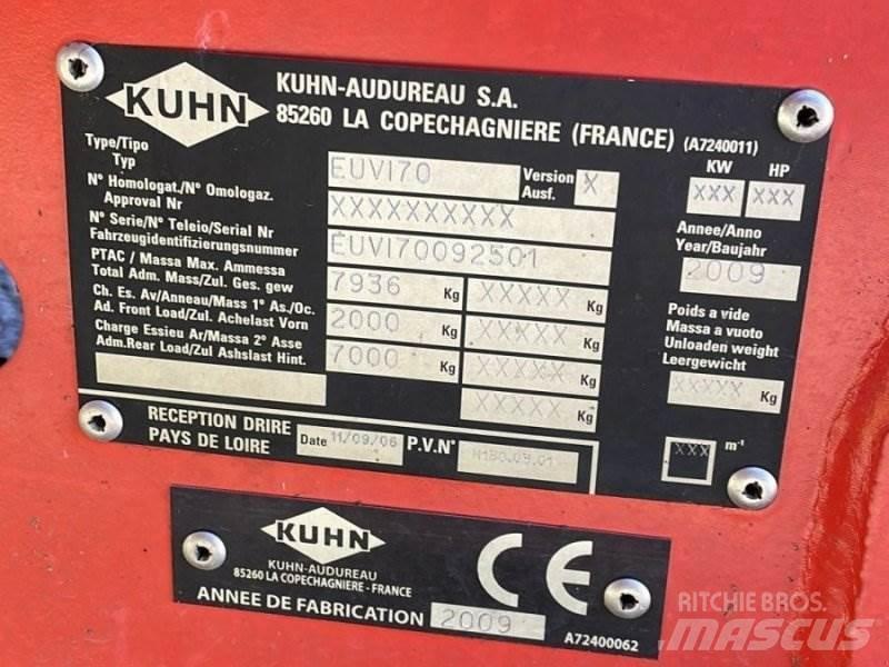 Kuhn Euromix1 믹서 피더