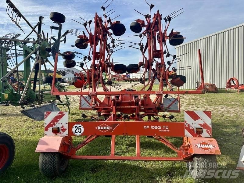 Kuhn GF 10601 갈퀴 및 테더