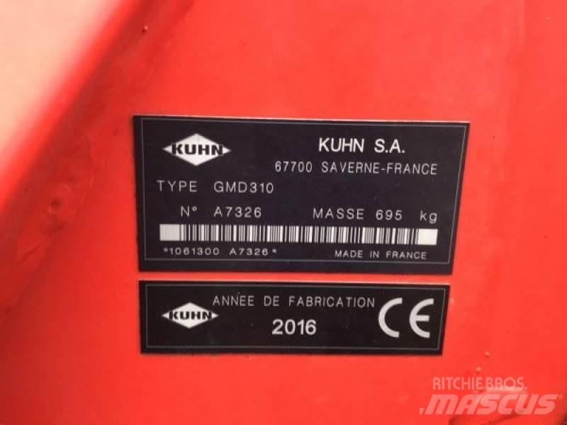 Kuhn GMD 310 제초기