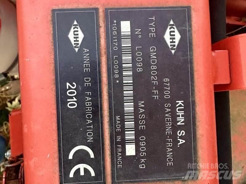 Kuhn GMD 802 F 제초기