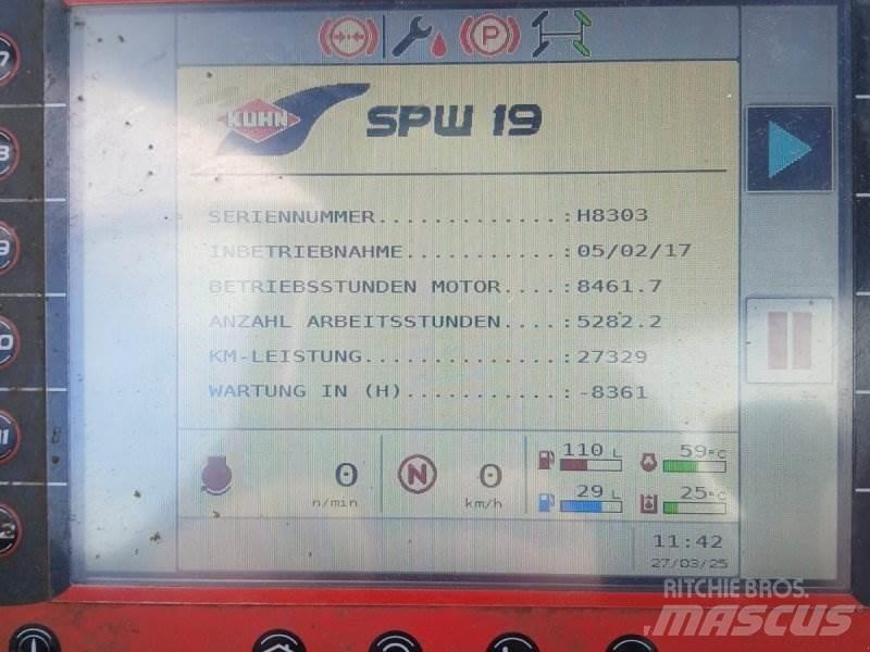 Kuhn SPW 19 믹서 피더