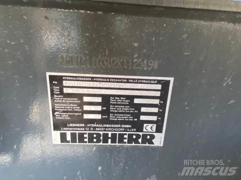 Liebherr A 916  휠 굴삭기