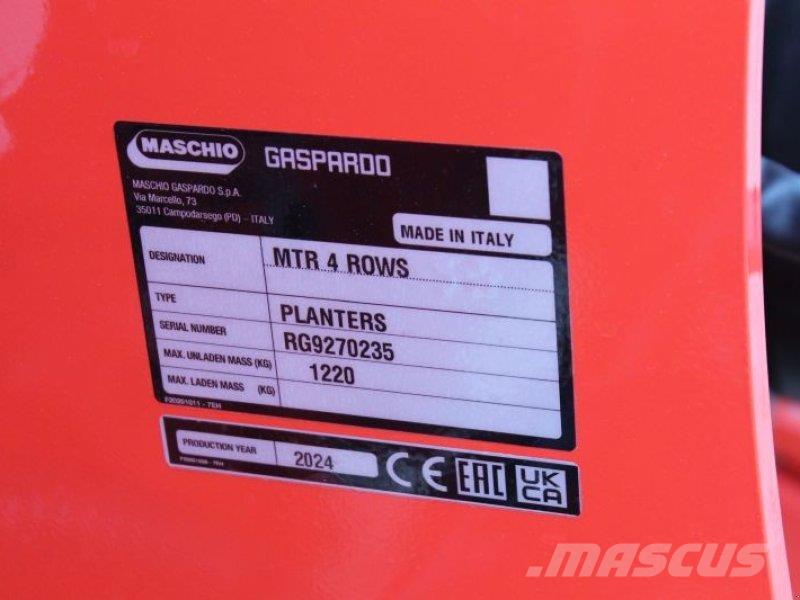 Maschio MTR 4 기타 조파기 및 부속품