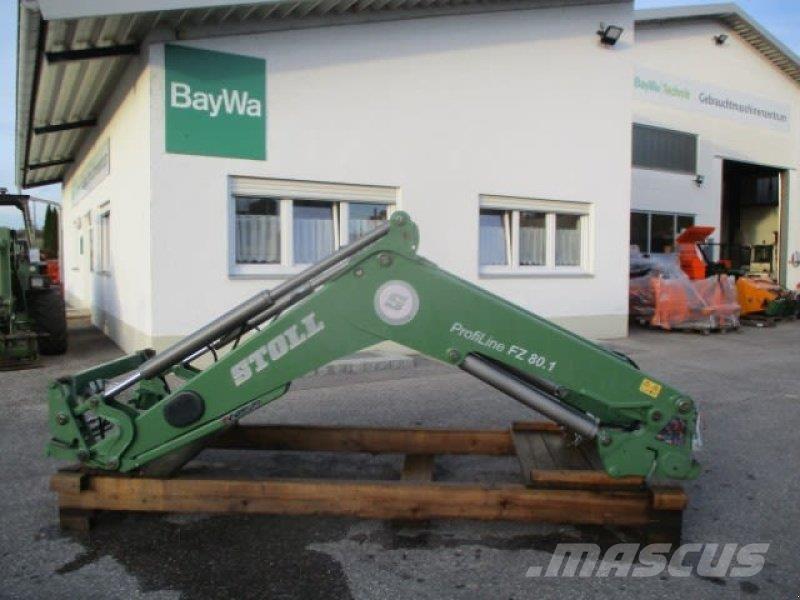 Stoll FZ 80.1 프론트 로더 및 굴착기