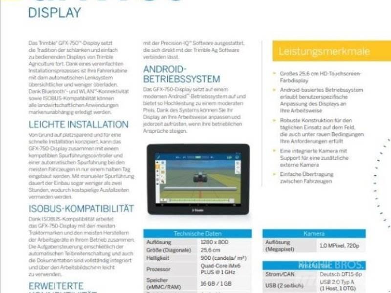 Trimble GFX 750 농기계 - 기타