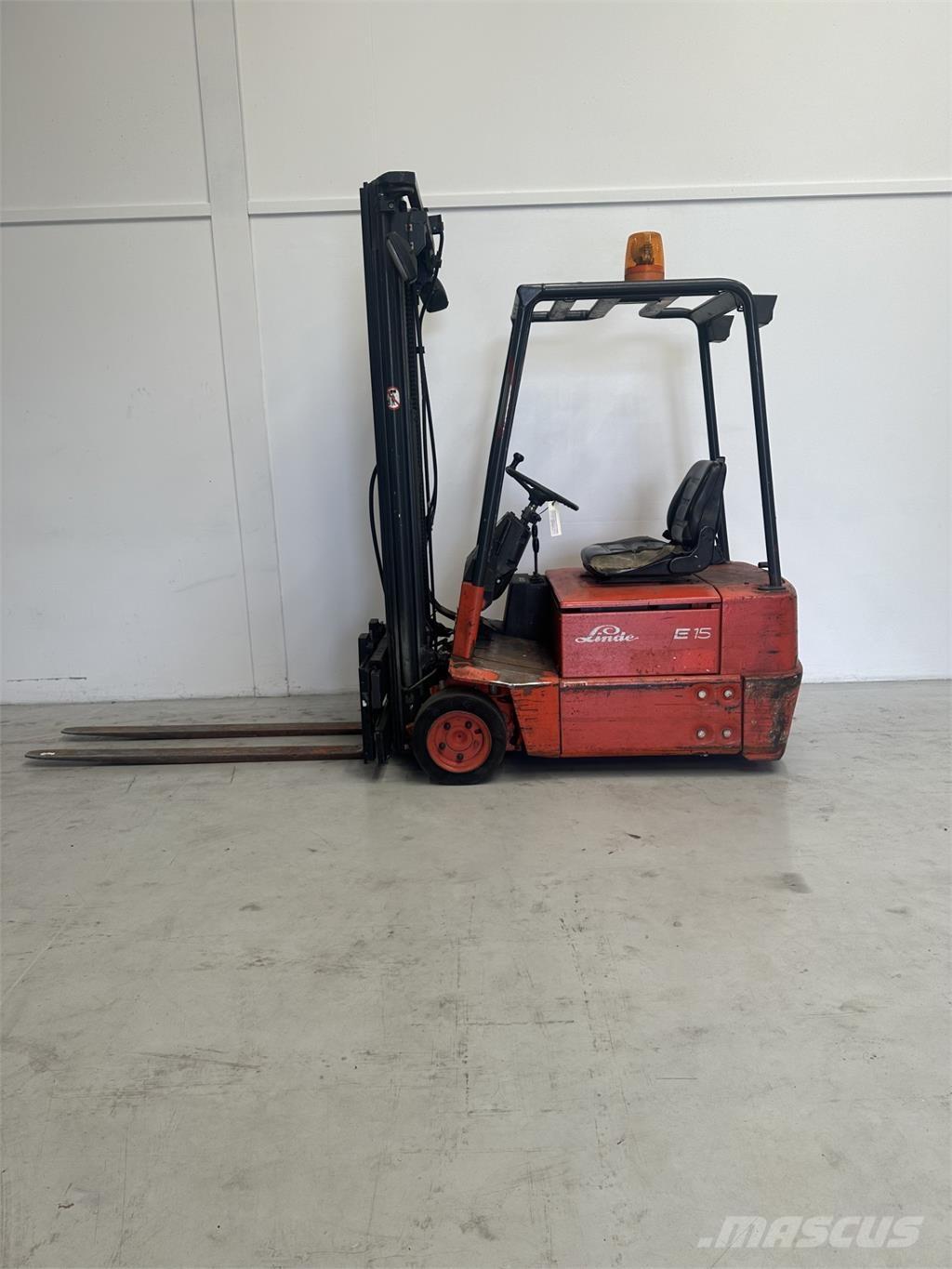 Linde E 15 전동 지게차