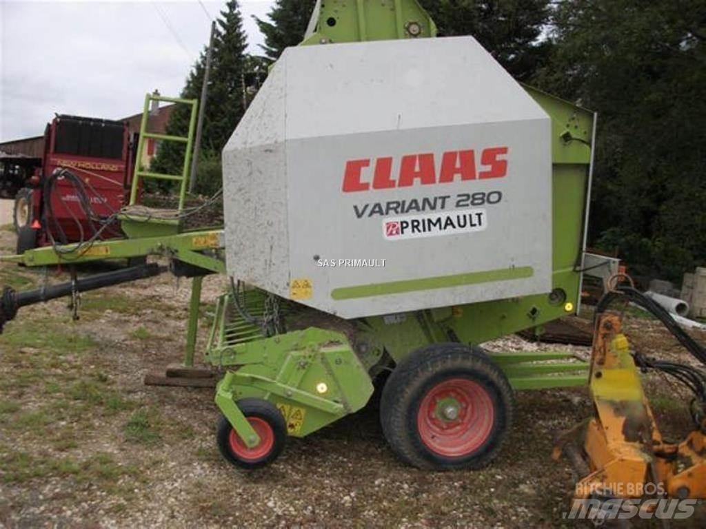 CLAAS VARIANT 280 원형 곤포기