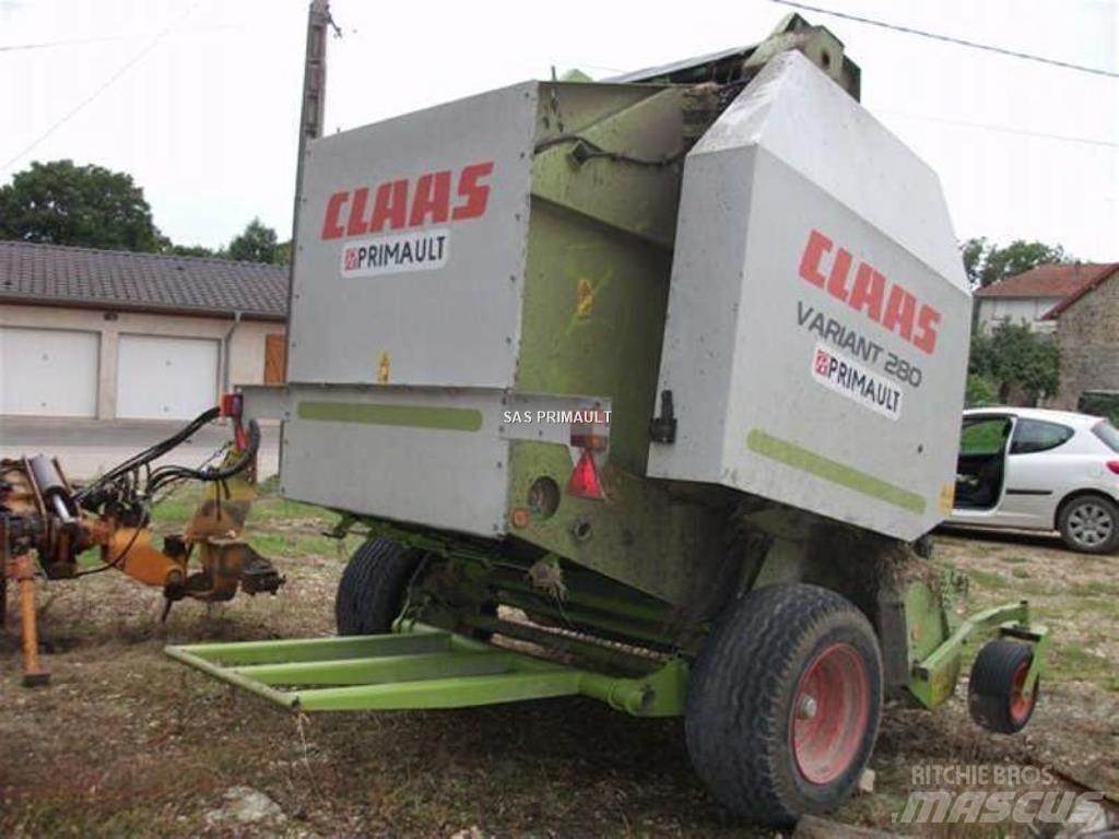 CLAAS VARIANT 280 원형 곤포기