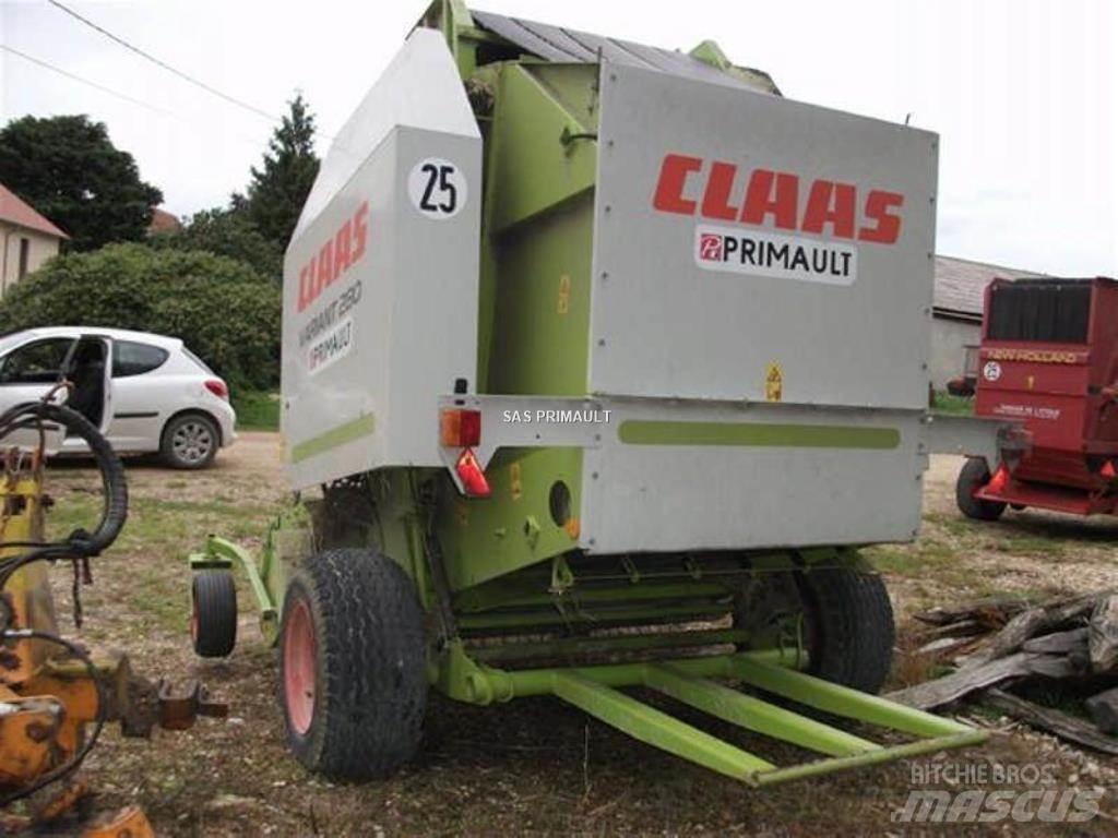 CLAAS VARIANT 280 원형 곤포기