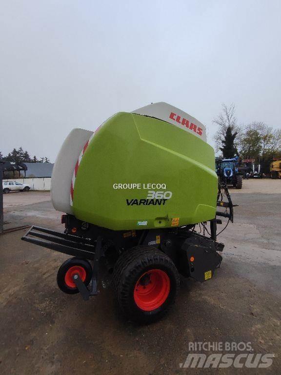 CLAAS Variant 360 원형 곤포기