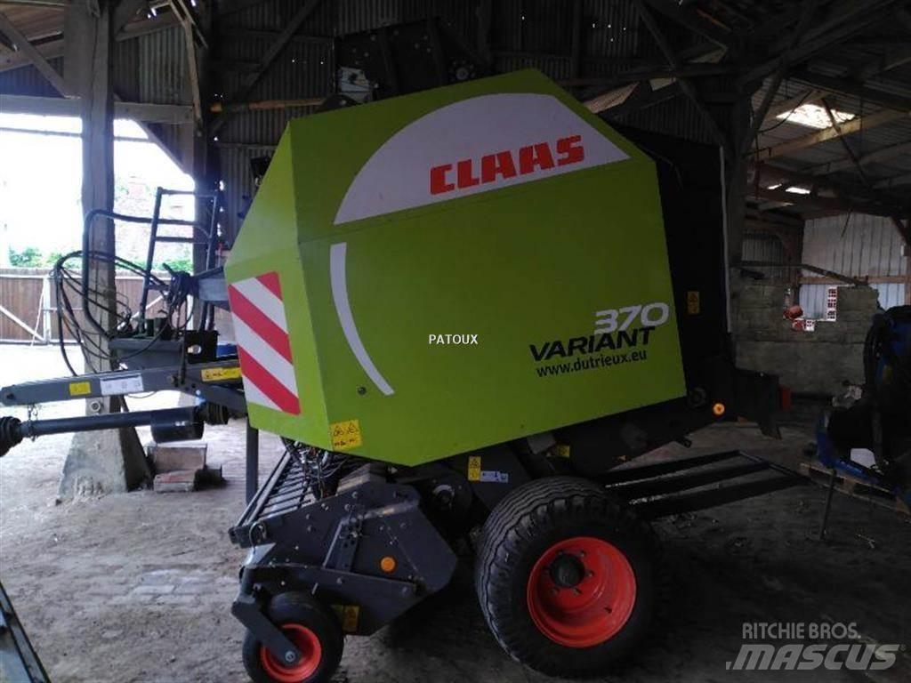 CLAAS VARIANT 370 원형 곤포기