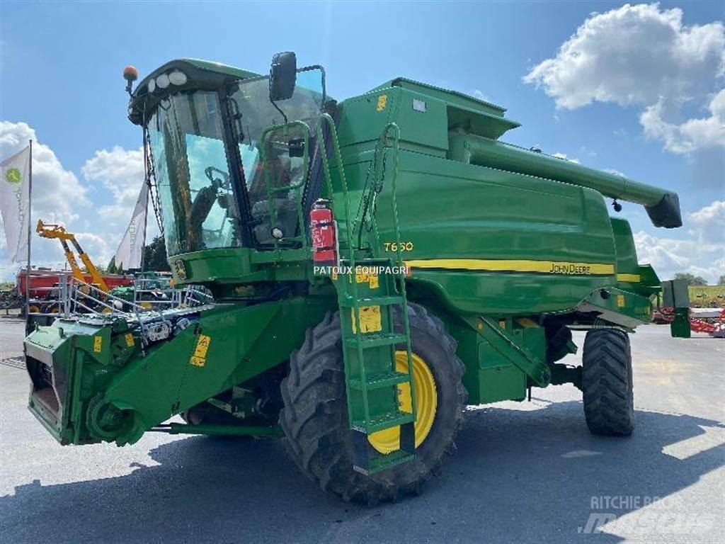 John Deere T660 콤바인 수확기