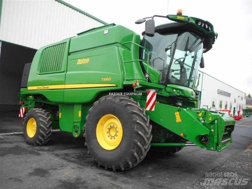 John Deere T660 콤바인 수확기