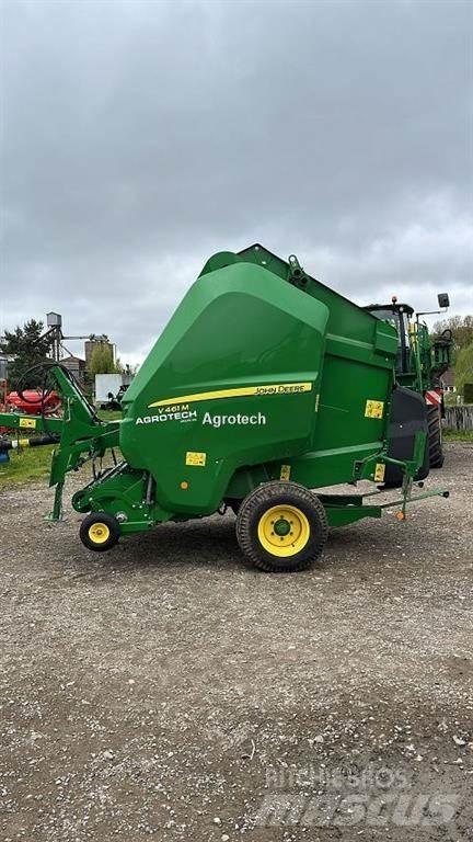 John Deere V461M 원형 곤포기