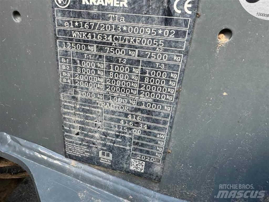 Kramer KT557 농업용 텔레 핸들러