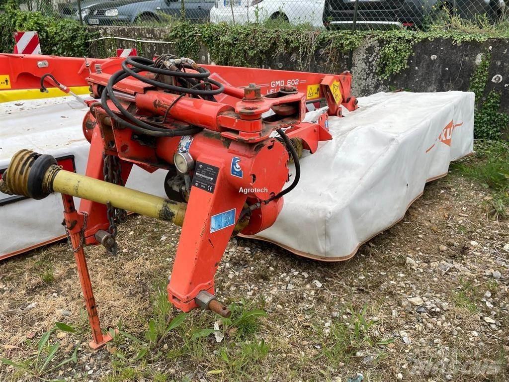 Kuhn GMD 602 파워 하로우 및 로토틸러(회전 경운기)