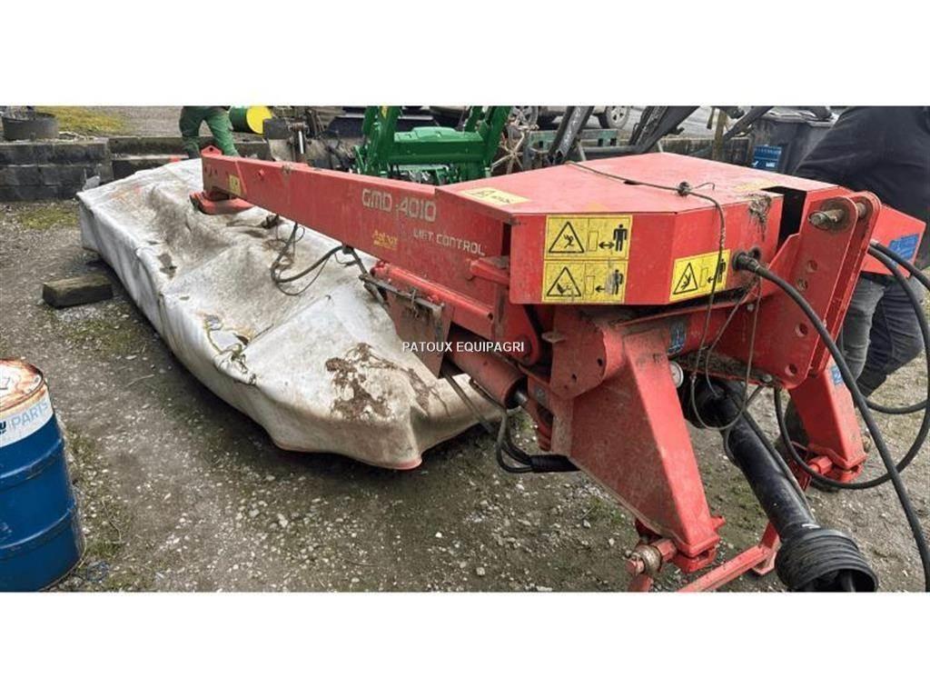 Kuhn GMD4010 파워 하로우 및 로토틸러(회전 경운기)