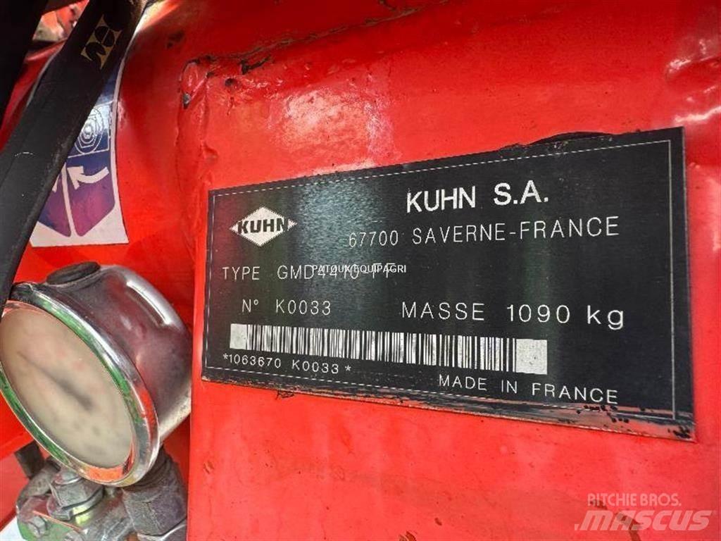 Kuhn GMD4410 파워 하로우 및 로토틸러(회전 경운기)
