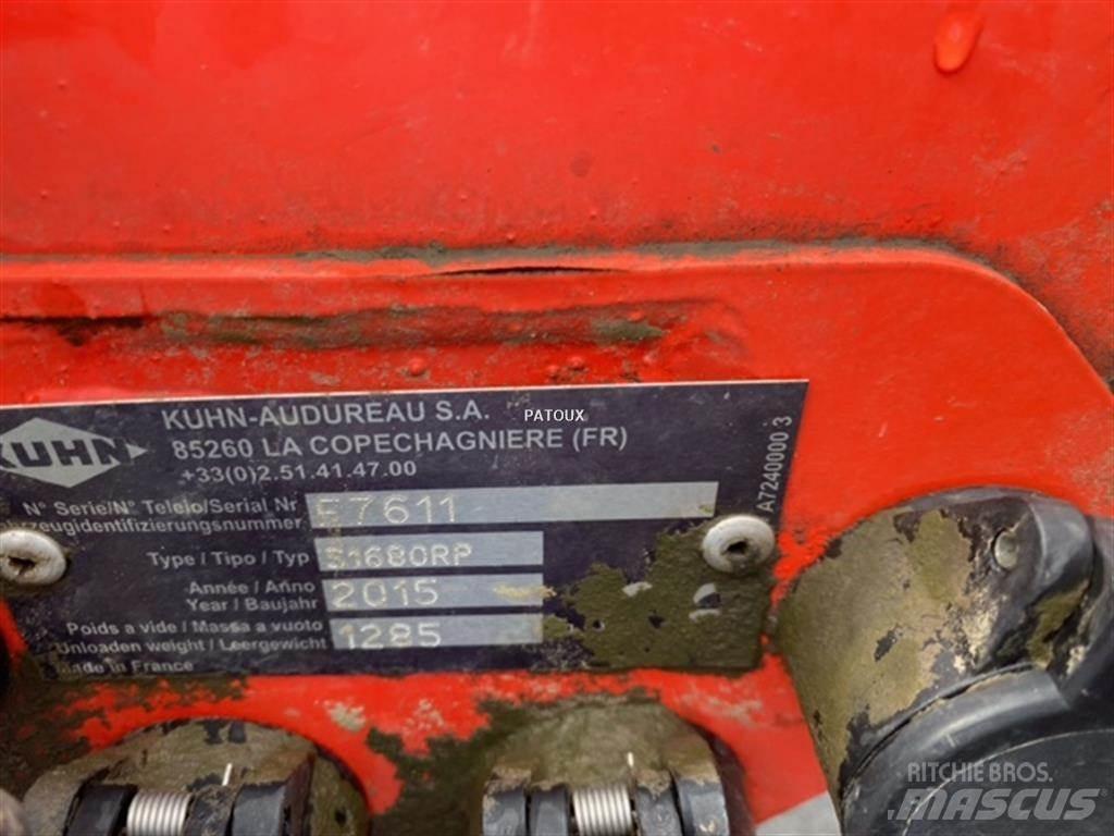 Kuhn S1680RP 파워 하로우 및 로토틸러(회전 경운기)