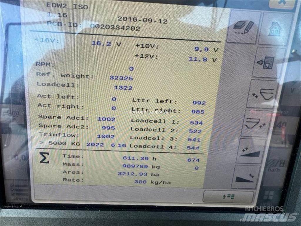 Vicon ROEDW GEO 미네랄 살포기