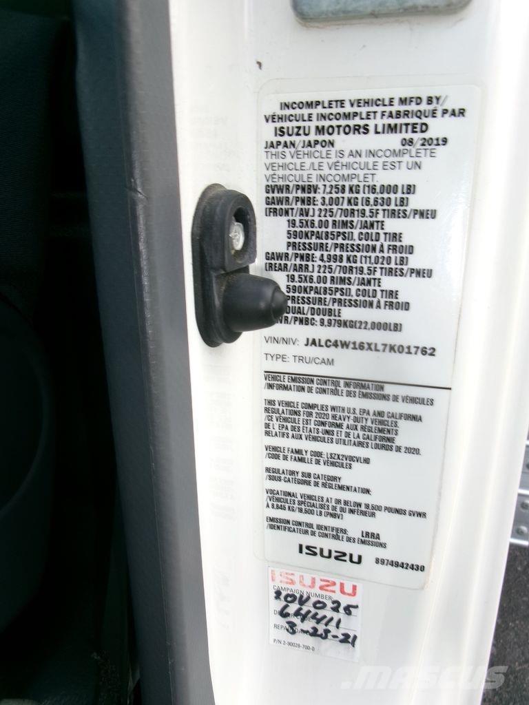 Isuzu NPRHD 탑차 트럭