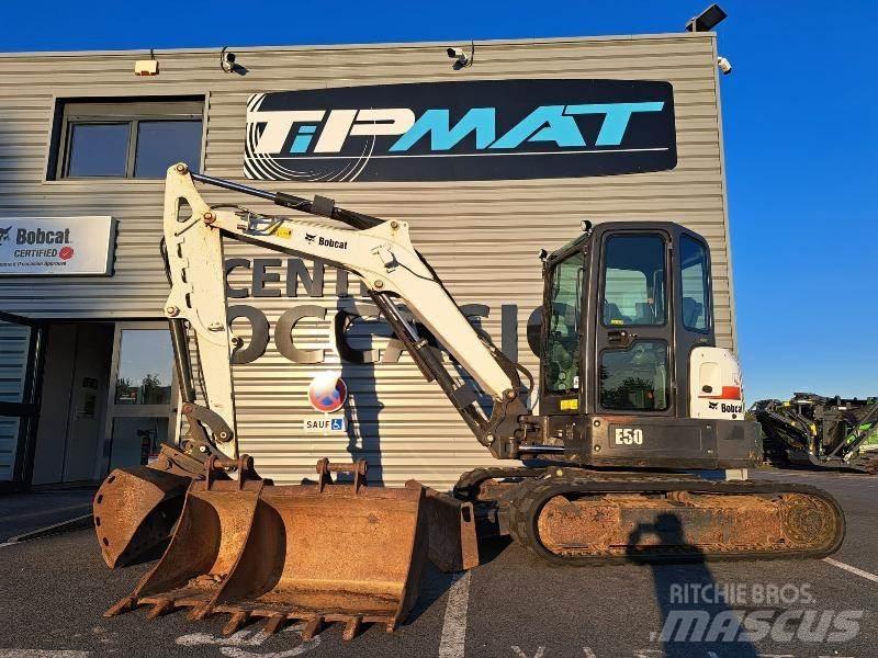Bobcat E50 소형 굴삭기 7톤 미만