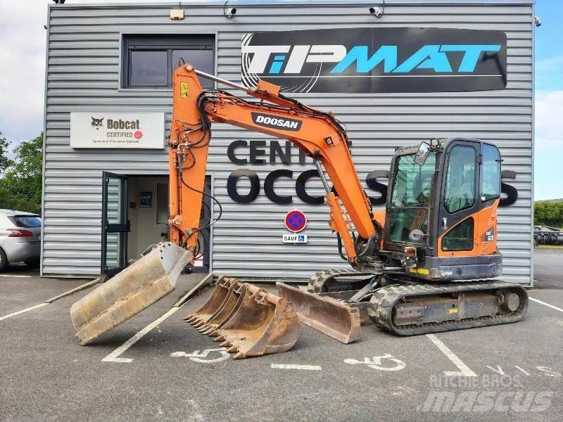Doosan DX63-3 소형 굴삭기 7톤 미만