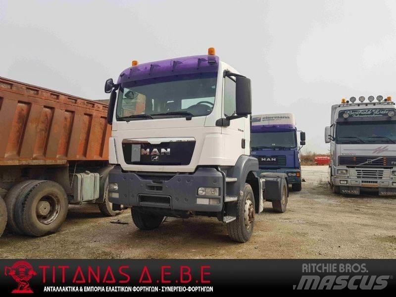 MAN 09 TGS 18.400 4X4 트랙터 유닛