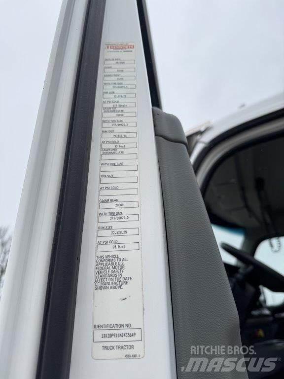 Kenworth T880 트랙터 유닛