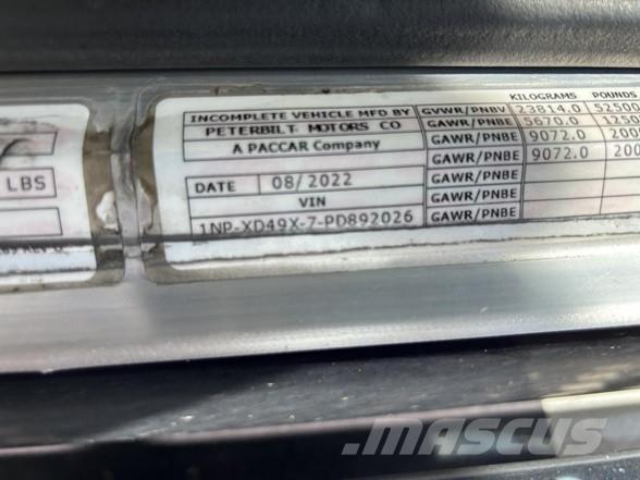 Peterbilt 389 트랙터 유닛