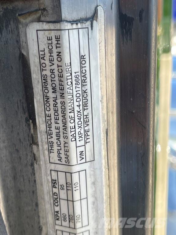 Peterbilt 389 트랙터 유닛