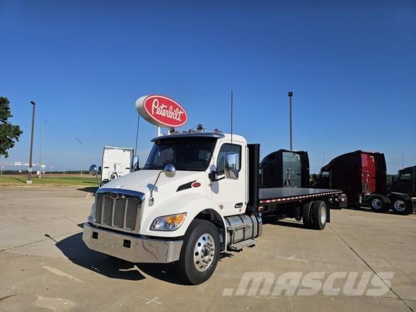 Peterbilt 536 플랫베드/드롭사이드 트럭