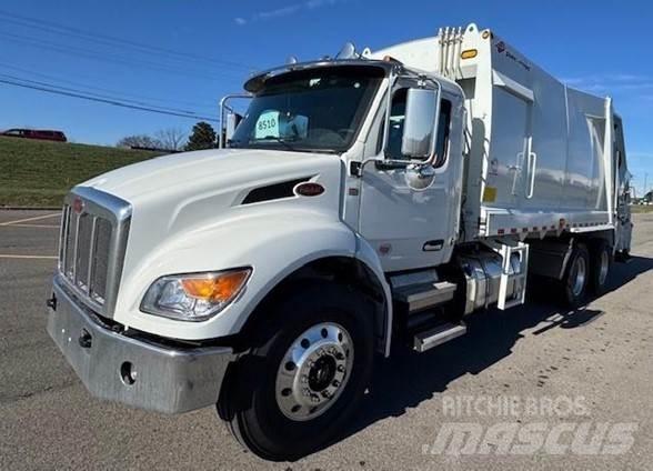 Peterbilt 548 폐기물 수거 트럭