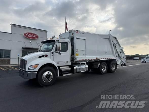 Peterbilt 548 폐기물 수거 트럭