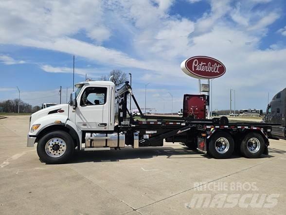 Peterbilt 548 폐기물 수거 트럭