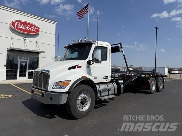 Peterbilt 548 폐기물 수거 트럭