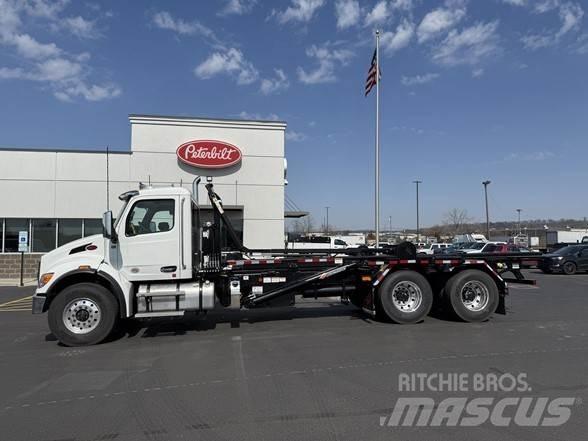 Peterbilt 548 폐기물 수거 트럭