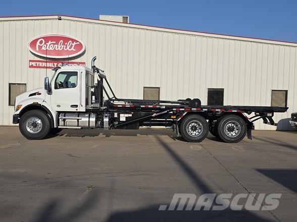 Peterbilt 548 폐기물 수거 트럭