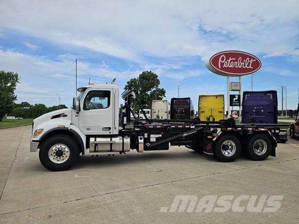 Peterbilt 548 폐기물 수거 트럭