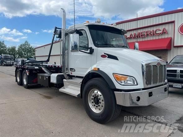 Peterbilt 548 폐기물 수거 트럭