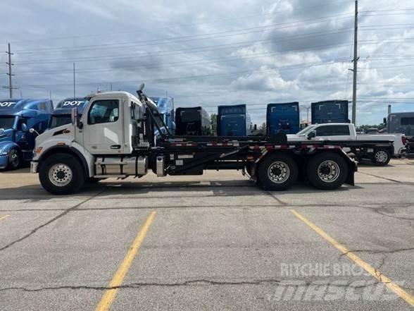 Peterbilt 548 폐기물 수거 트럭