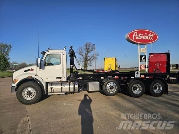 Peterbilt 548 폐기물 수거 트럭
