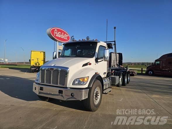 Peterbilt 548 폐기물 수거 트럭