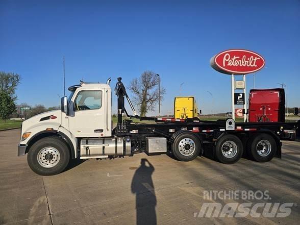 Peterbilt 548 폐기물 수거 트럭