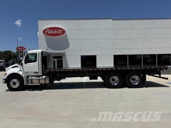 Peterbilt 548 플랫베드/드롭사이드 트럭