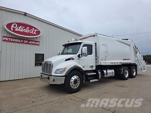 Peterbilt 548 폐기물 수거 트럭
